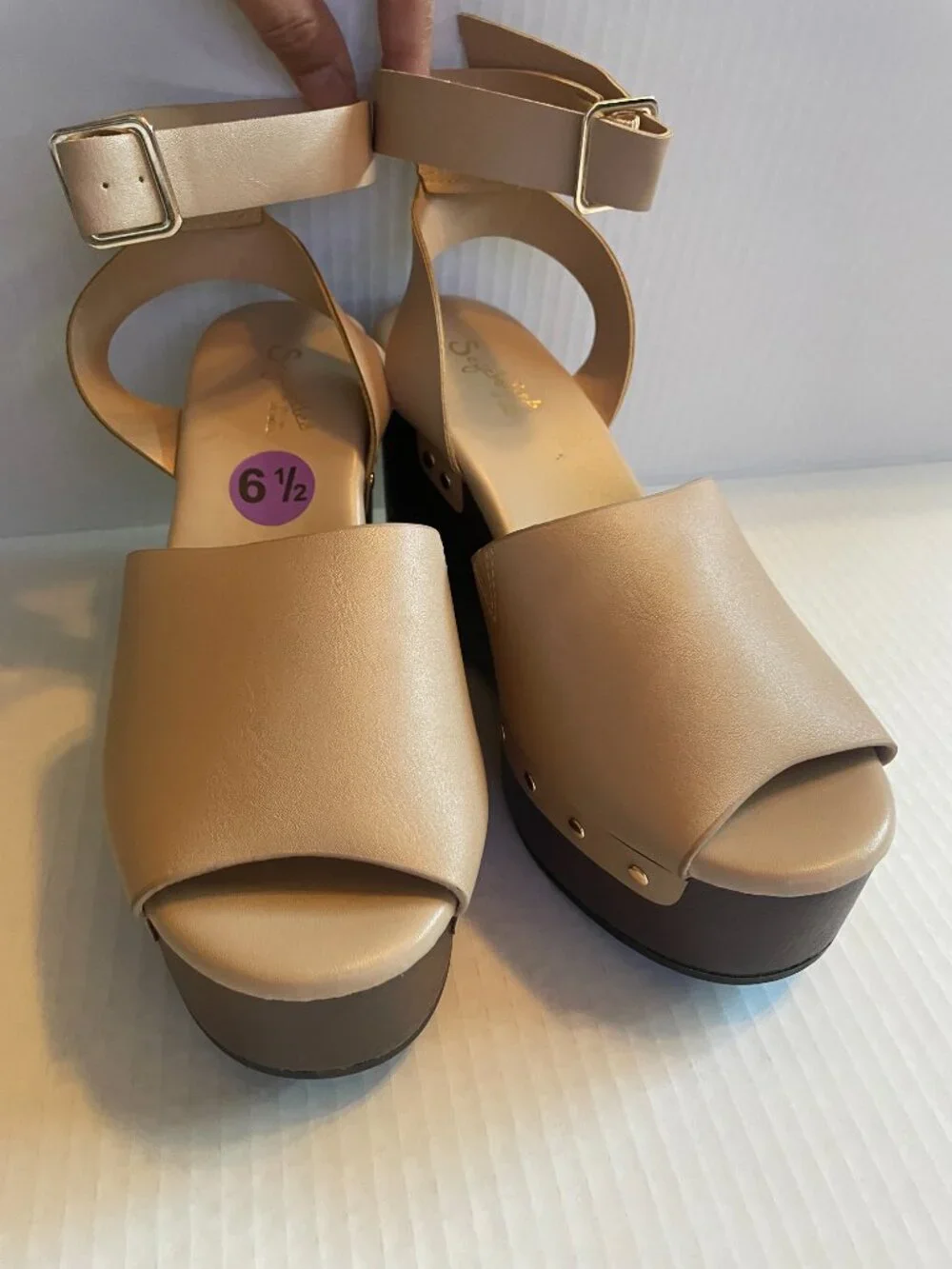 Seychelles Ankle Strap Platform Sandals